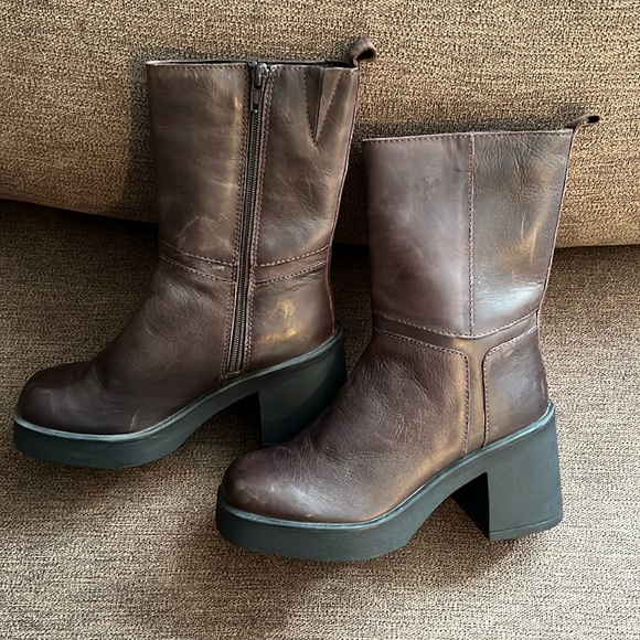 NEW Vince Camuto Leather Bodhieee Bootie Size 5.5 - Picture 8 of 16